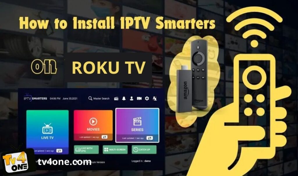 how to install iptv smarters pro on roku tv