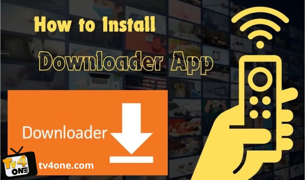How to Install downloader app