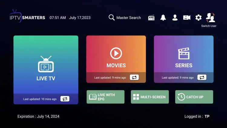 beast tv smarters setup